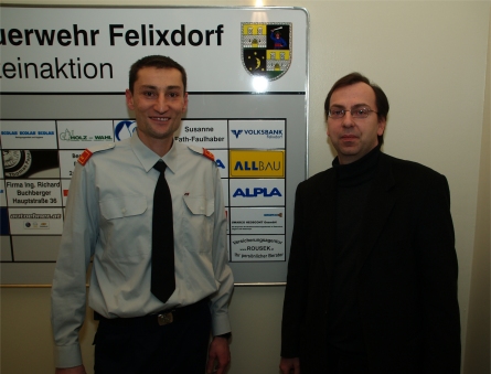Auverein spendet an Felixdorfer Feuerwehr - Copyright www.auverein.at Foto: Pulpitel